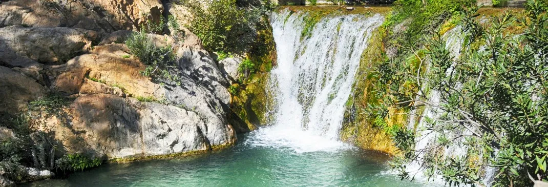 Wasserfall in Alicante.